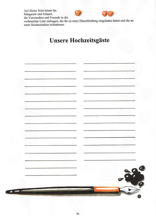 Hochzeitsg�ste